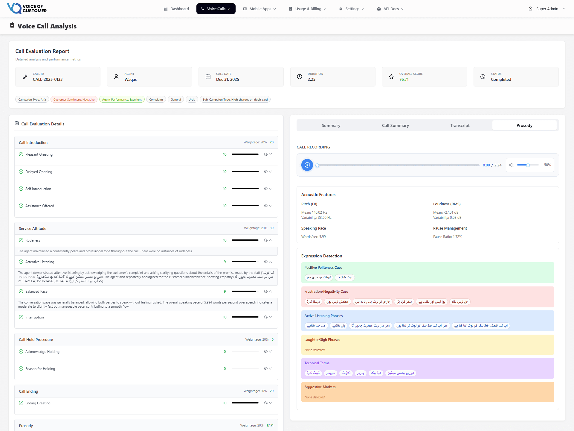Voice of Customer Analytics